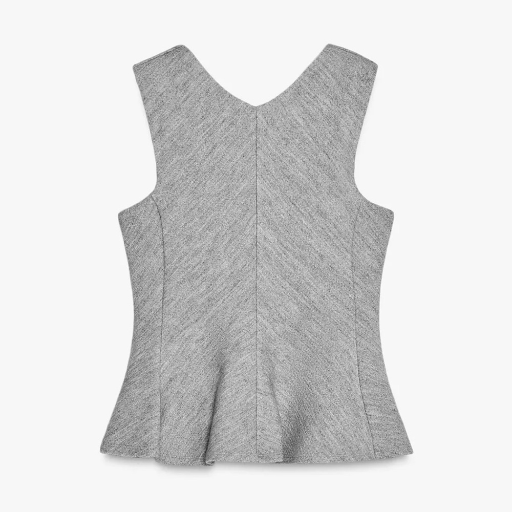 New Zara Peplum Top
